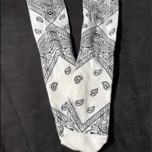 Bandana Themed Socks From Tillys.